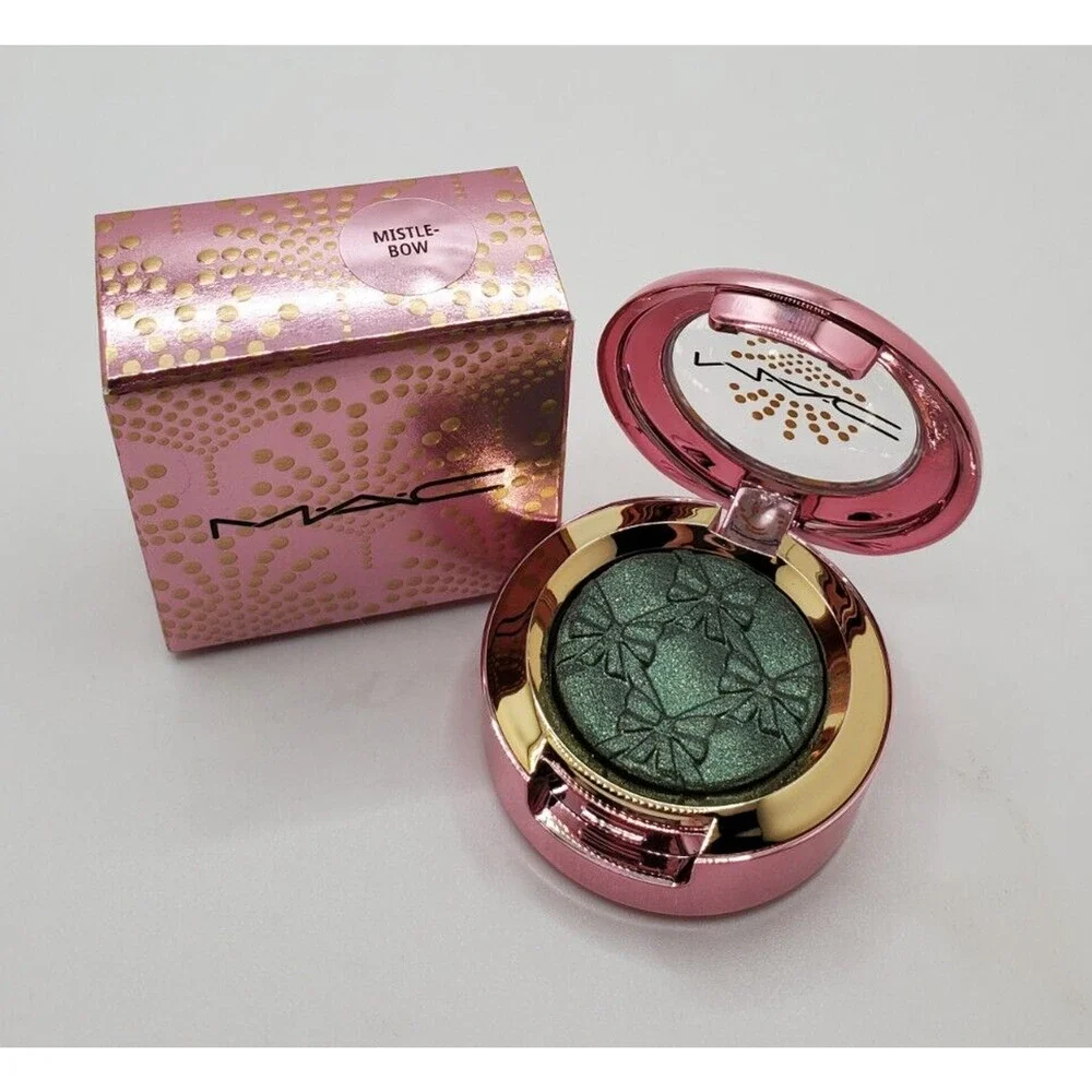 MAC MISTLE-BOW Eye Shadow ~ Green Pearl ~ Bubbles & Bows Sparkler Collection